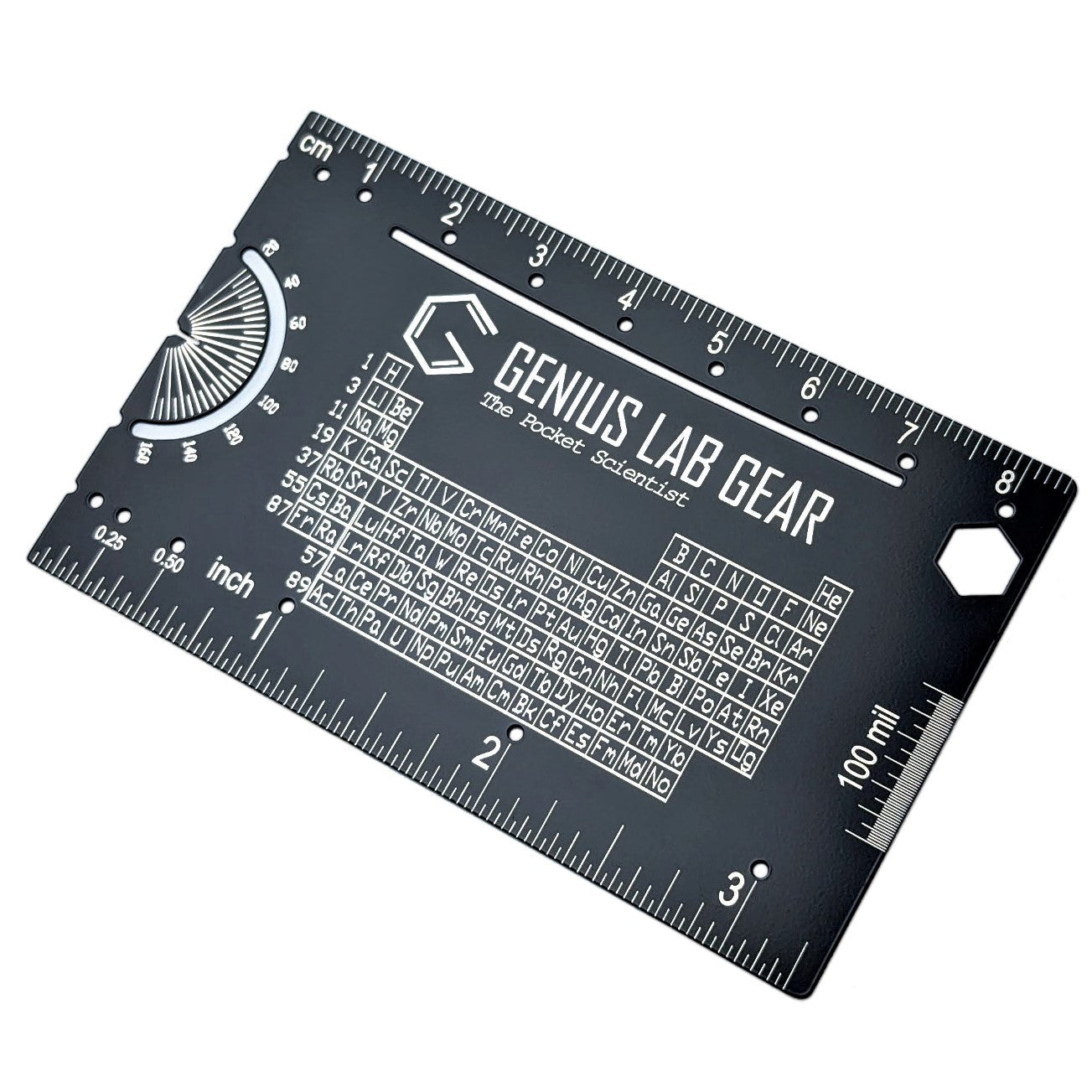 Pocket Scientist ruler and reference tool included in the PhD student and post-doc gift bundle, gift for scientists