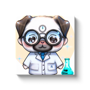 Dogs of Science Canvas Wraps #3