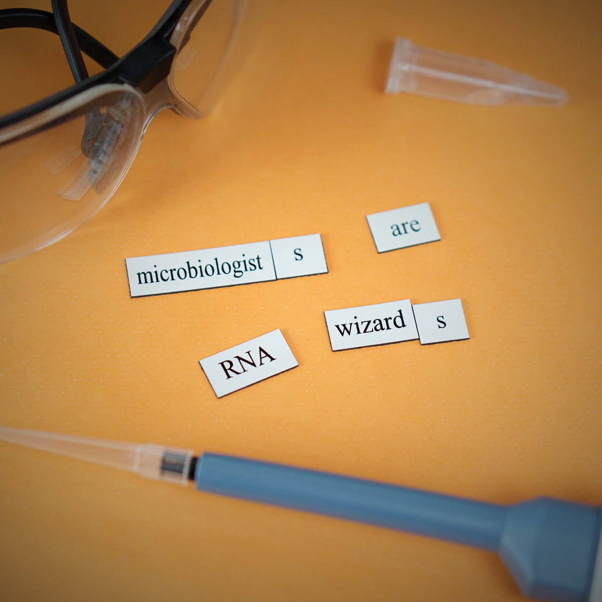 Microbiologist RNA word magnets