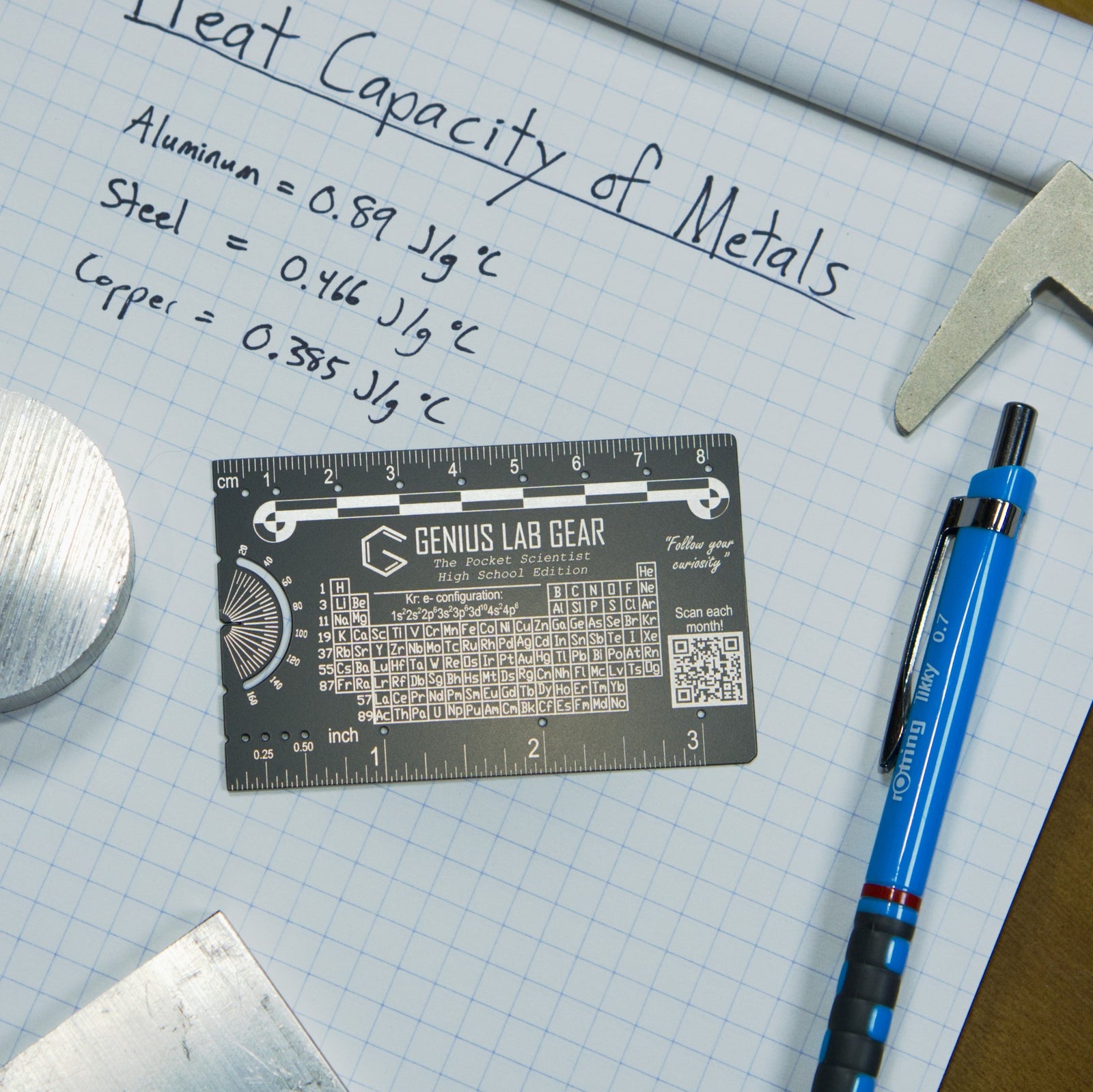 Genius Lab Gear's pocket science toys for teenager in STEM class experiements, gift for scientists